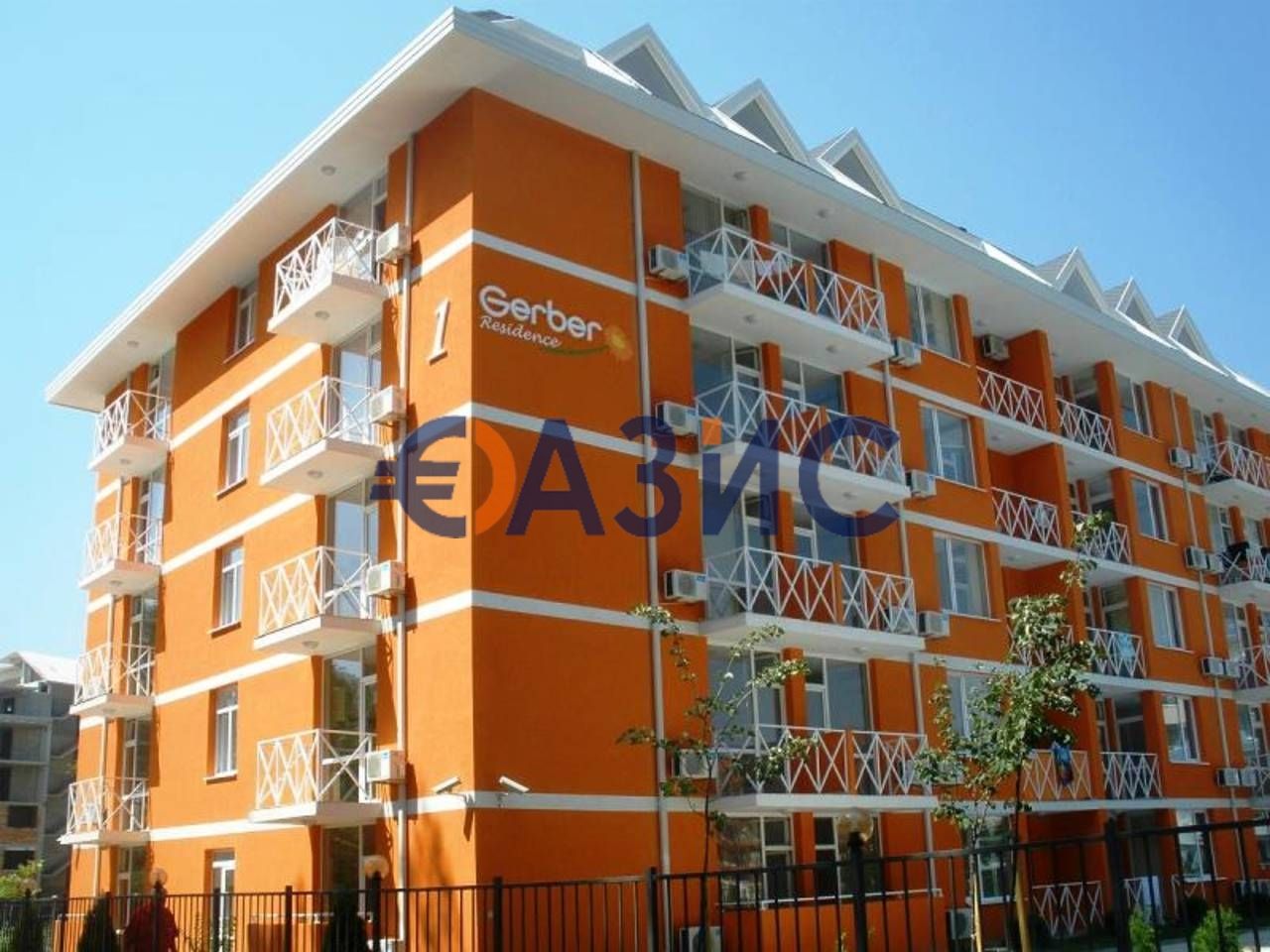 Студио в комплекс Gerber Residence 1, 33 кв.м., Слънчев бряг, България