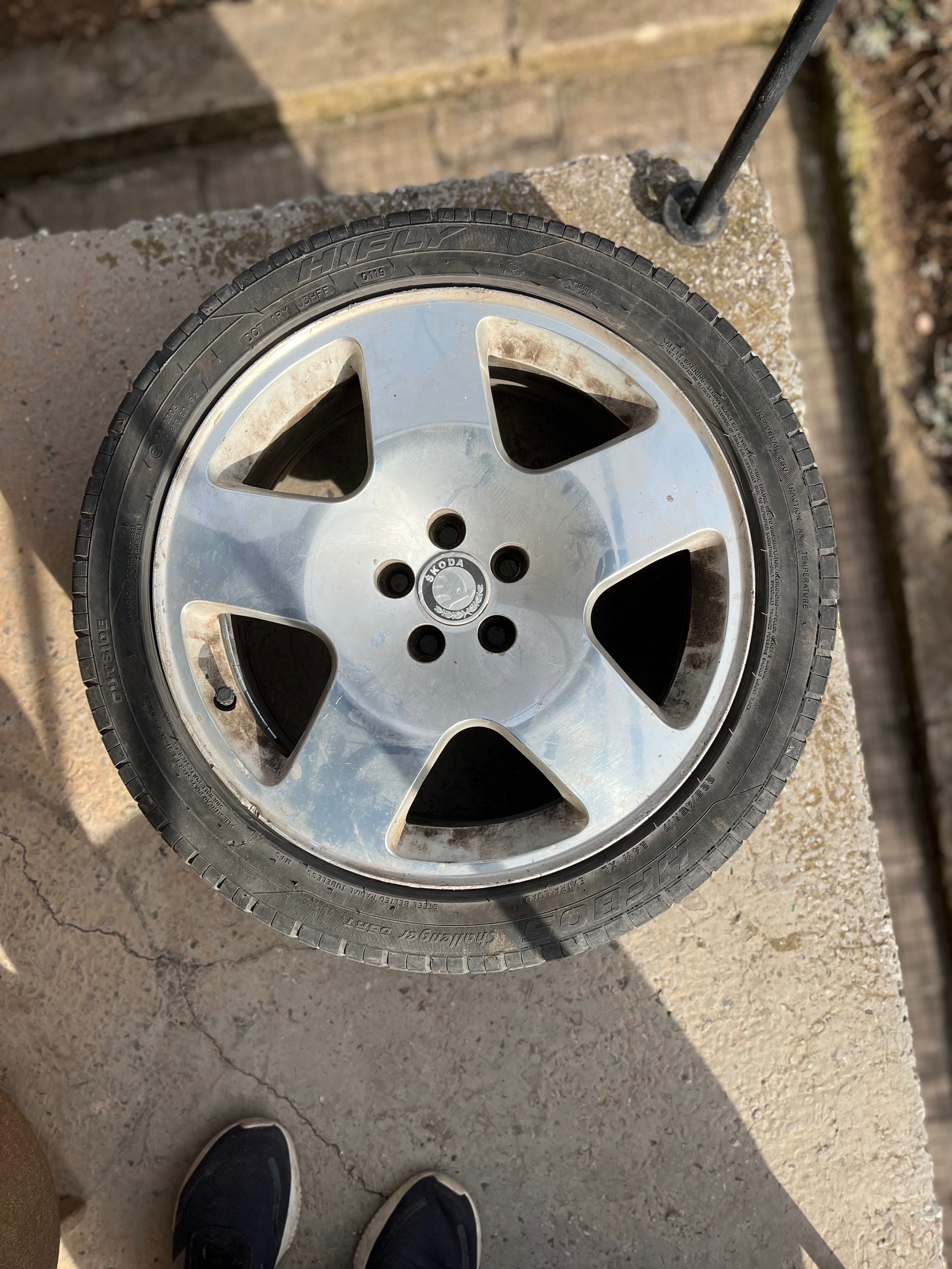 Джанти 17 “ 5х100 VW Audi Seat Skoda
