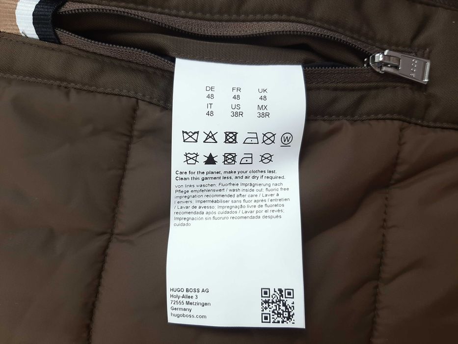 Hugo Boss C-Hemmi - Оригинално мъжко зимно яке размер 48 / M