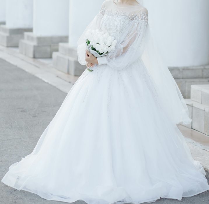 свадебное платье