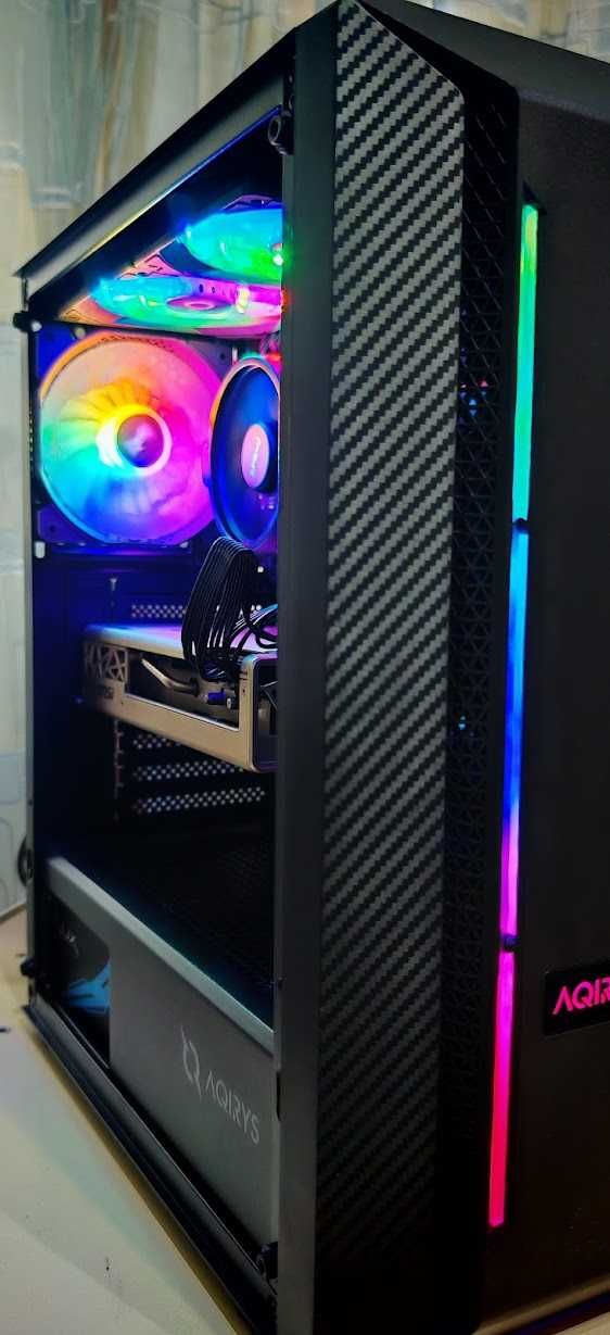 Добро Геймърско PC R5 5500/16Gb/512GB SSD+1TB HDD/RX 5700/Гаранция