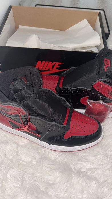 Jordan 1 Patent Bred cu receipt