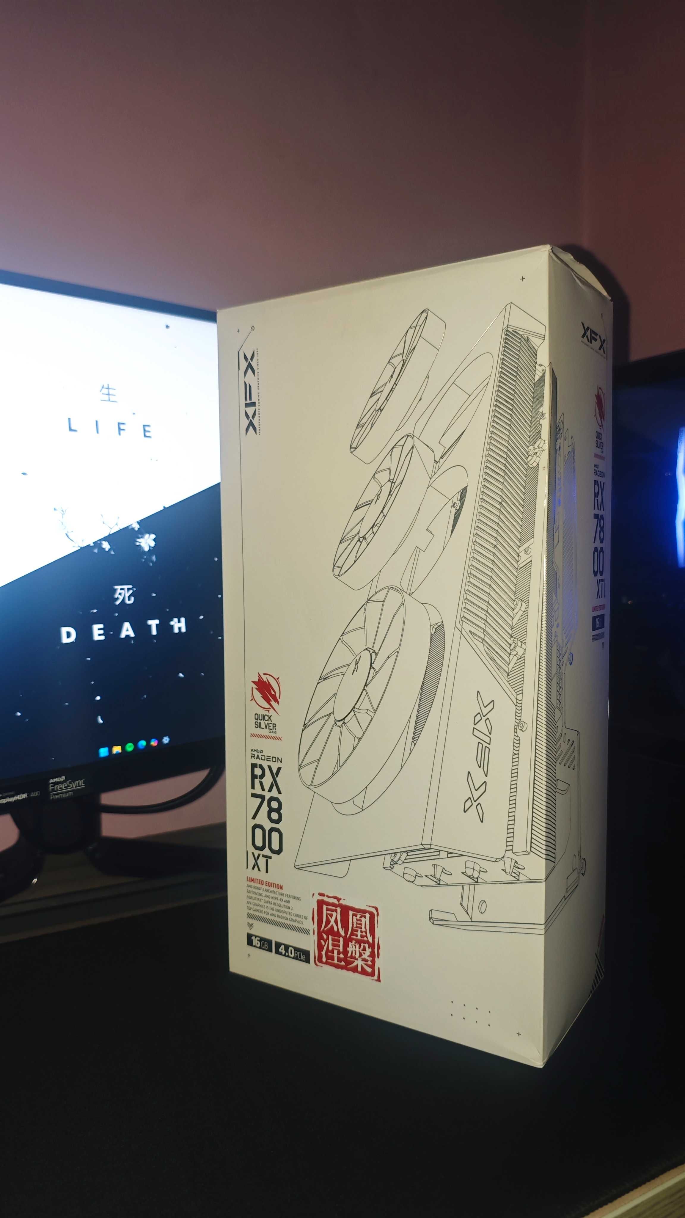 XFX RX 7800 XT  Magnetic Air White  limited edition