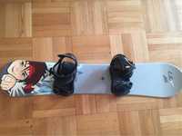 Vând placa snowboard 140 cm+ legături SX180+boots Ignite mărimea 39