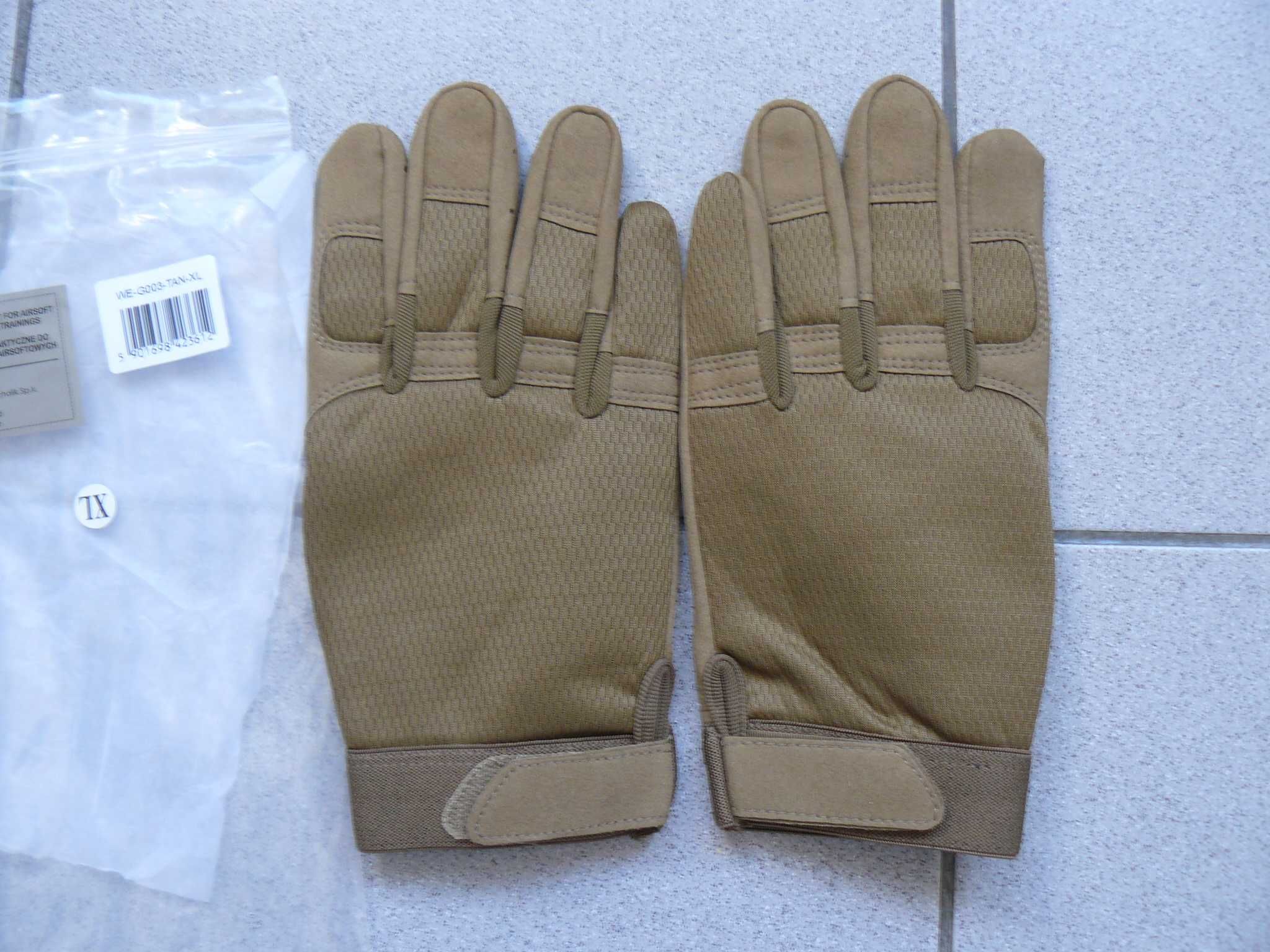 Manusi Tactice Airsoft Shooting Gloves 8FIELDS,Noi,Marime XL,TAN