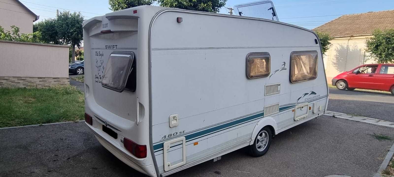 Rulota Swift Challenger 480SE Mobilata si Utilata Pentru 3 Persoane