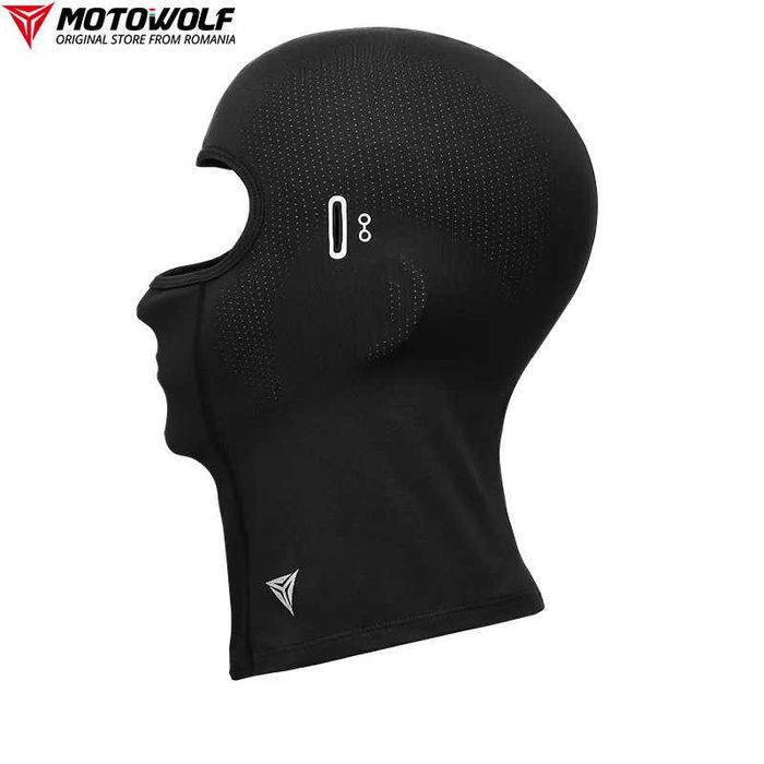 Cagula moto  protectie gat rezistenta la vant  gauri ochelari