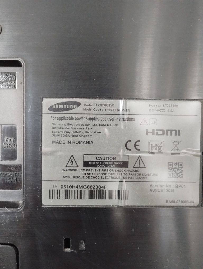 TV Samsung T22E390EW