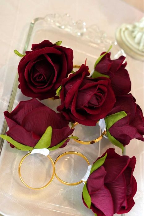 Пръстени са салфетки