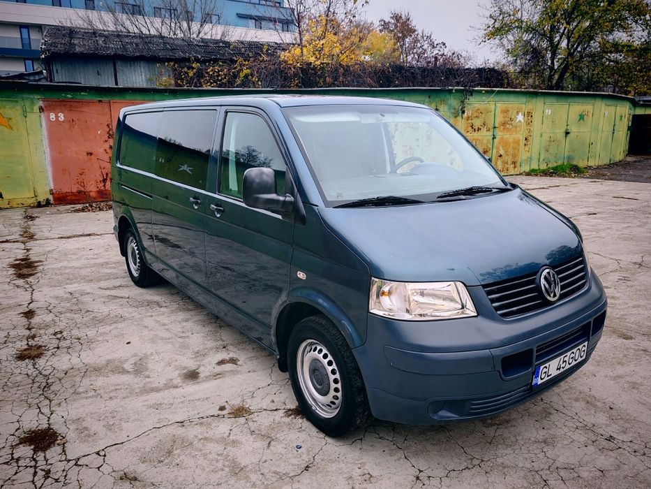 Vw transporter 2.5tdi - modelul LUNG - 5 locuri - Stare foarte buna