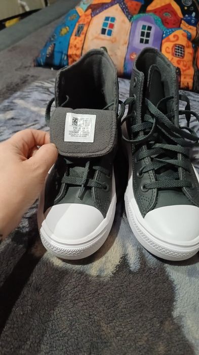 Ghete femei Converse Chuck Taylor All Star Move Cozy Utility, Gri