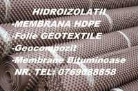 Hidroizolatii Membrana HDPE;Folie Geotextil;Geocompozit;bituminoase 1