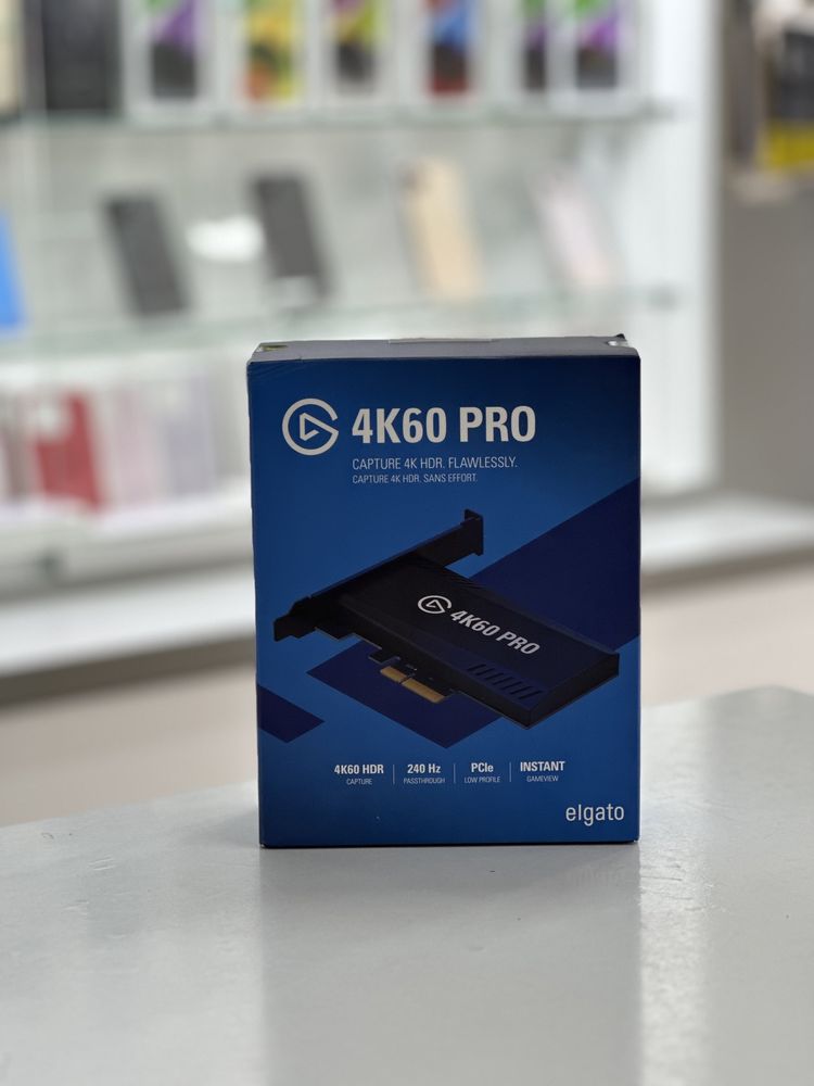 Placa captura elgato 4K60 pro