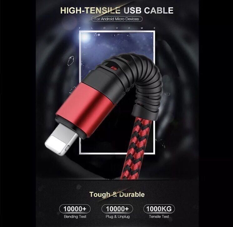 Cablu incarcare Iphone Lightning Lungimi 2-1 metru