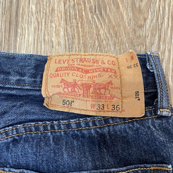 blugi Levi’s 501 unisex, mărimea W33 albaştri