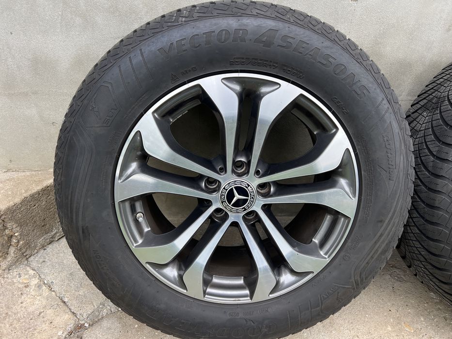 Roti ALLSEASON 235/65/17 originale MERCEDES GLC/GLK