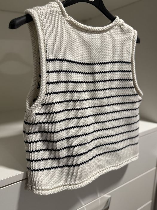 ZARA топ и плетен потник