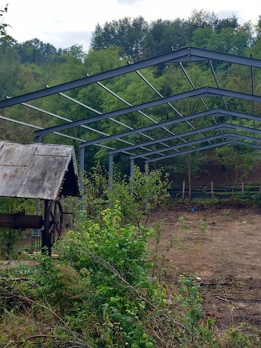 Confecționăm structuri metalice complete diverse tipuri și dimensiuni