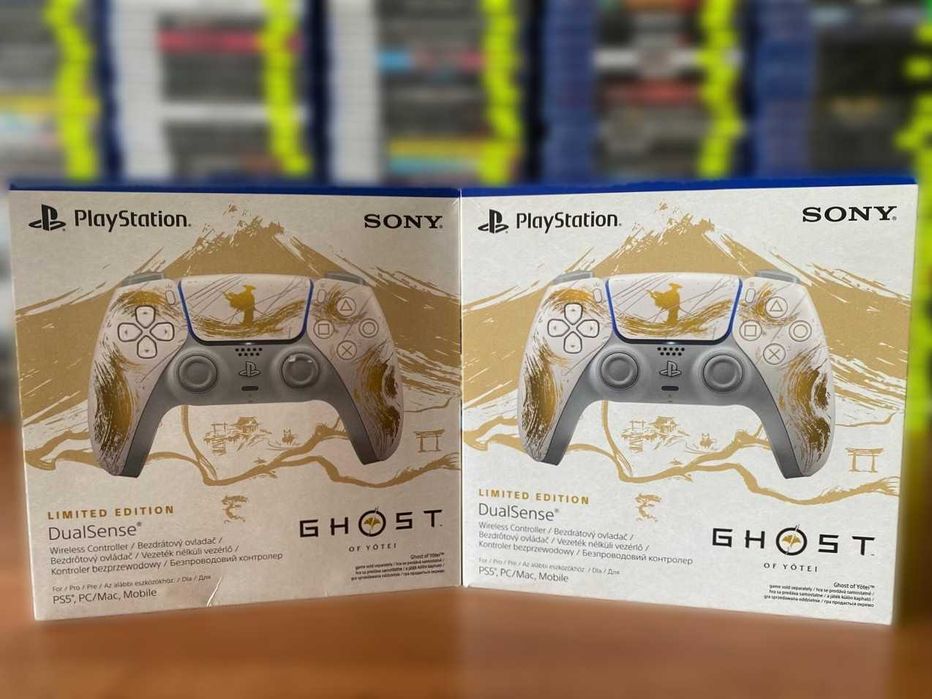Новый PS5 геймпад "Ghost of Yotei Limited Edition" Лимитированное Изд