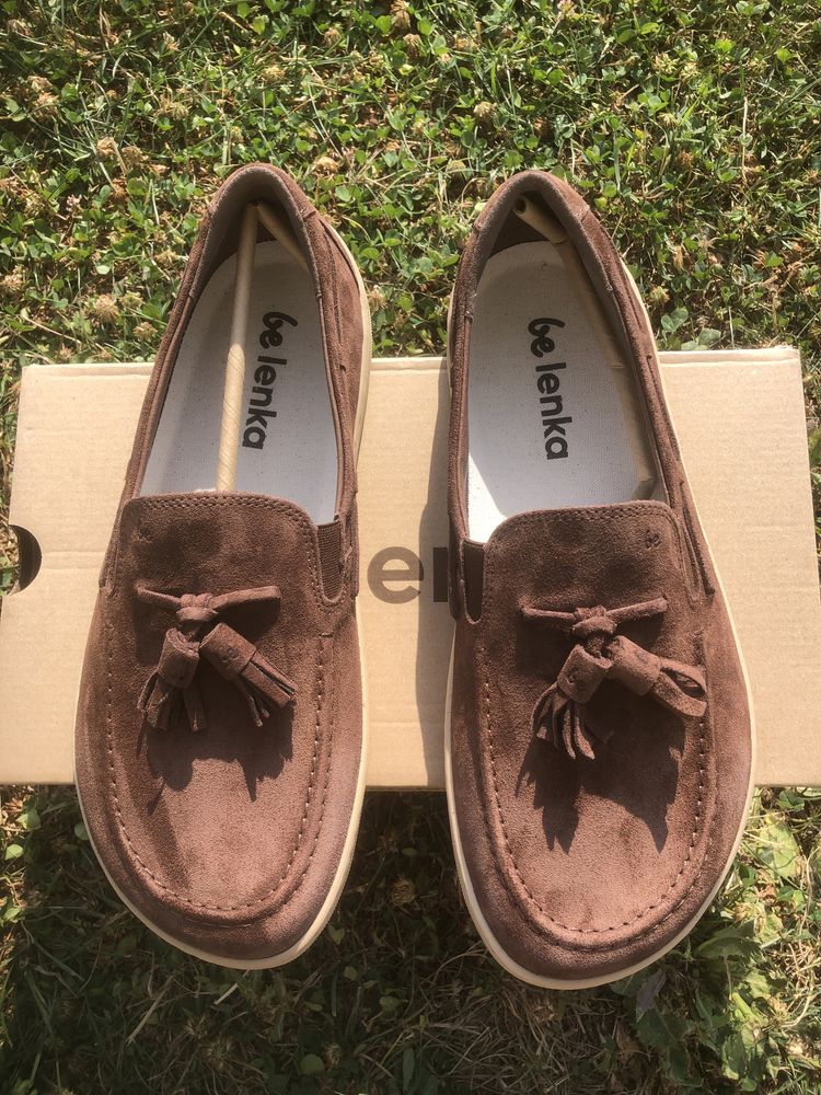 Belenka Portsiders Dark brown мъжки боси обувки