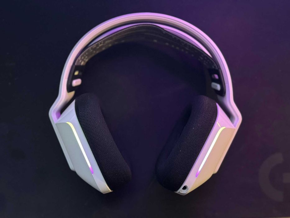 Гейминг слушалки Logitech G733 White