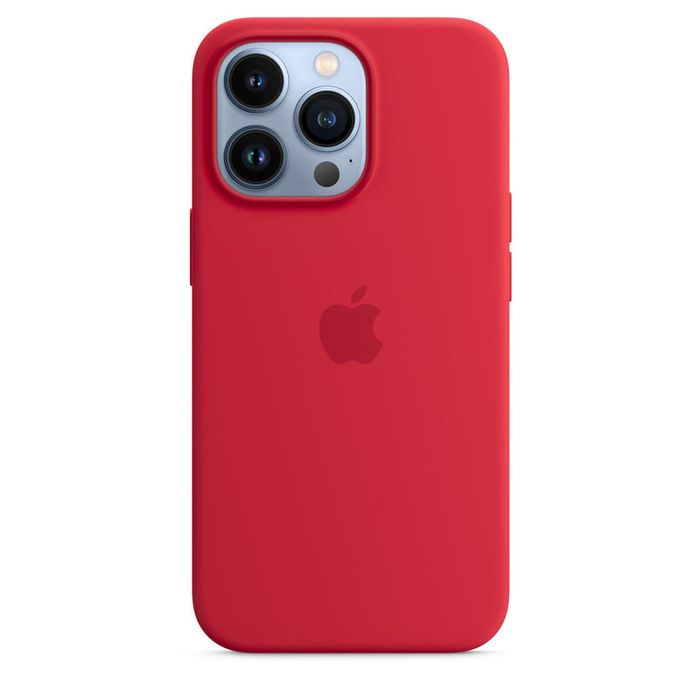 Husa iPhone 13 Pro Apple Originala, Silicon, Red