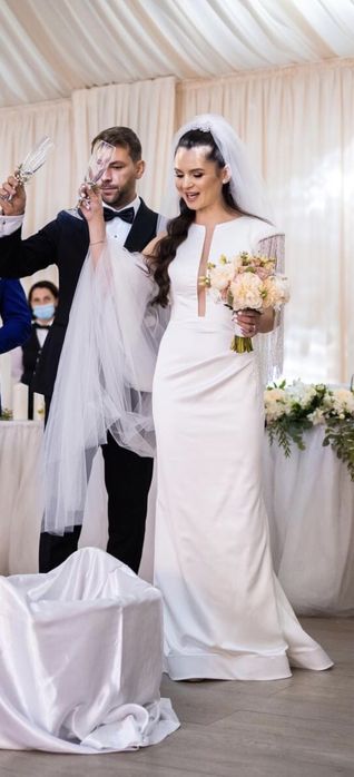 Vand rochie de mireasa model unicat