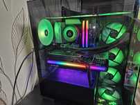 Pc + Monitor/ 265k Ultra 7800XT (CITITI CU ATENTIE DESCRIEREA)