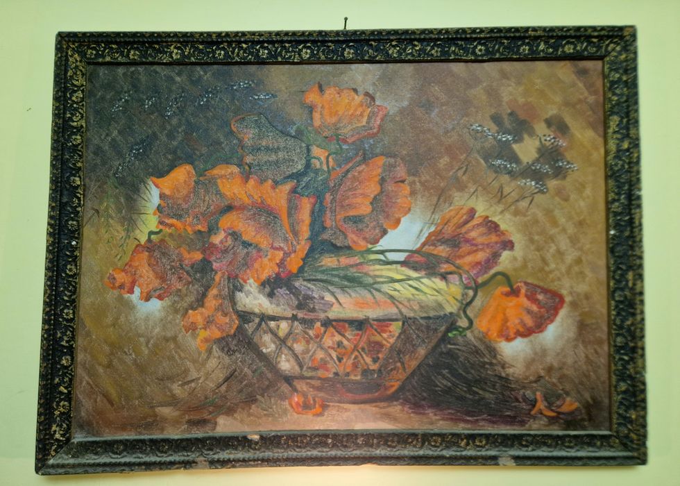 pictura pe panza (painting on canvas)