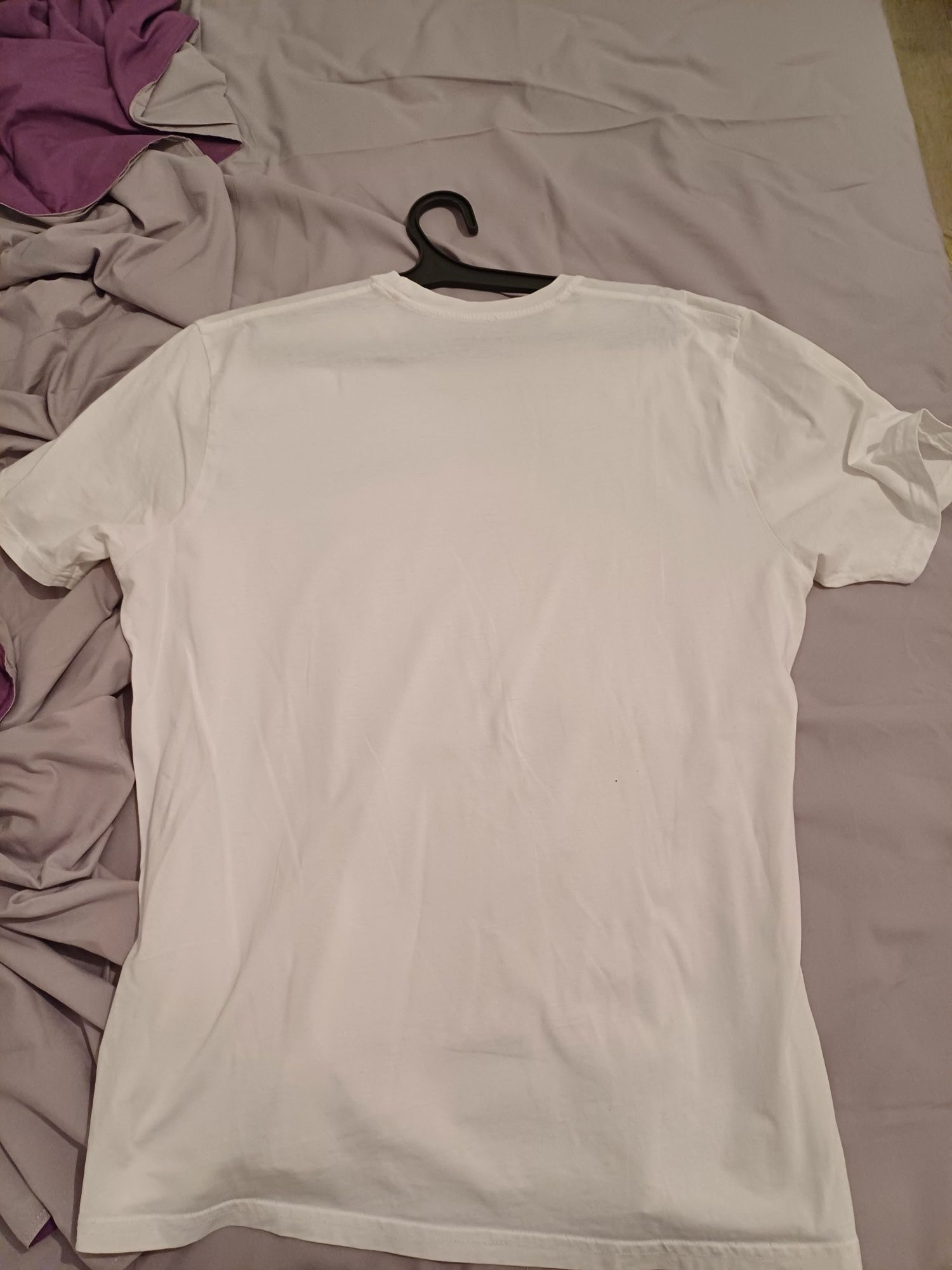 Белая футболка XXL