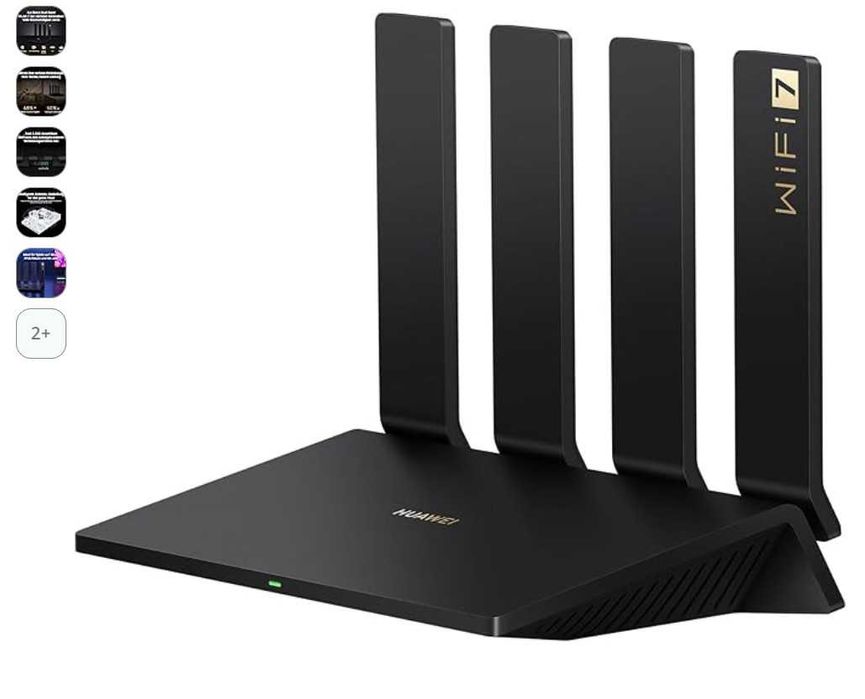 Безжичен рутер HUAWEI WiFi BE3 Pro, 3.6 Gbps, Wi-Fi 7, 2 x 2.5GE+2xGE