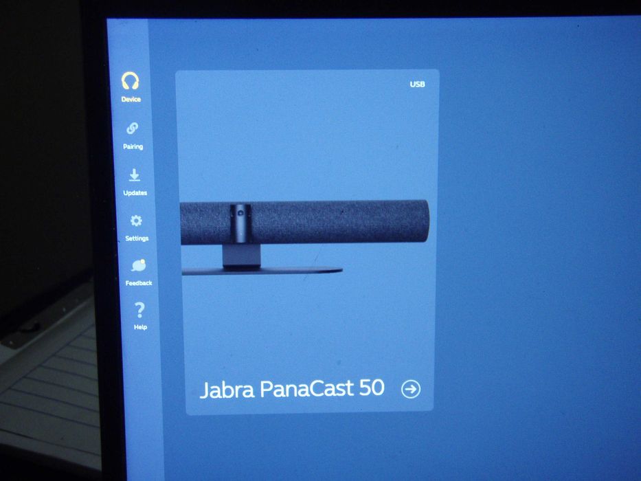 Sistem audio-video conferinta Jabra PanaCast 50 USB-C si bluetooth