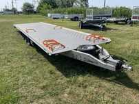 Trailer dublu GROMEX Full aluminiu 8,42m cu VDI2700