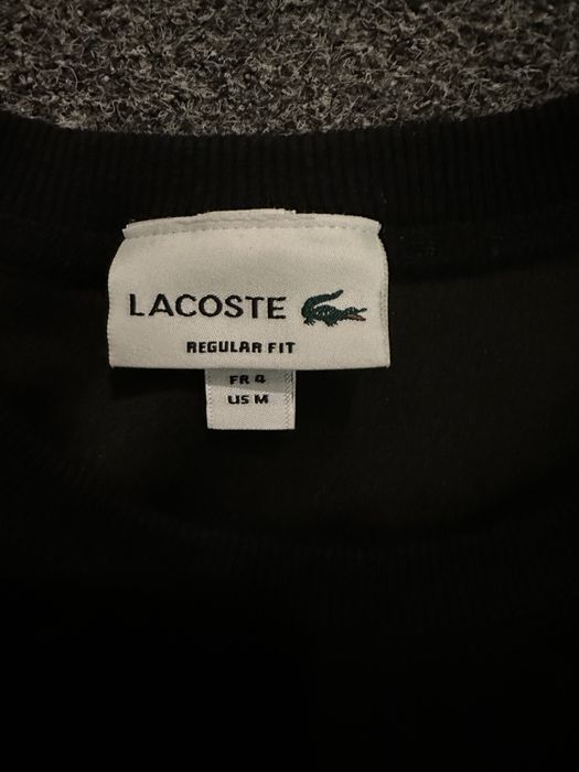 Черна блуза Lacoste