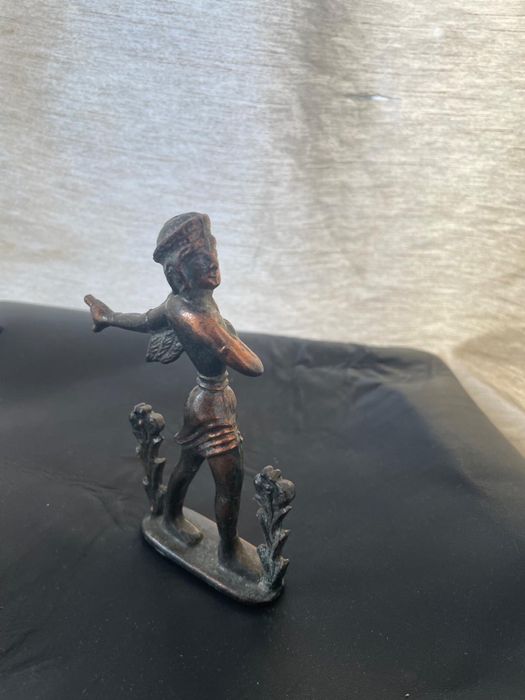 Statuie Vintage bronze print ,sculptura bronze stare f buna