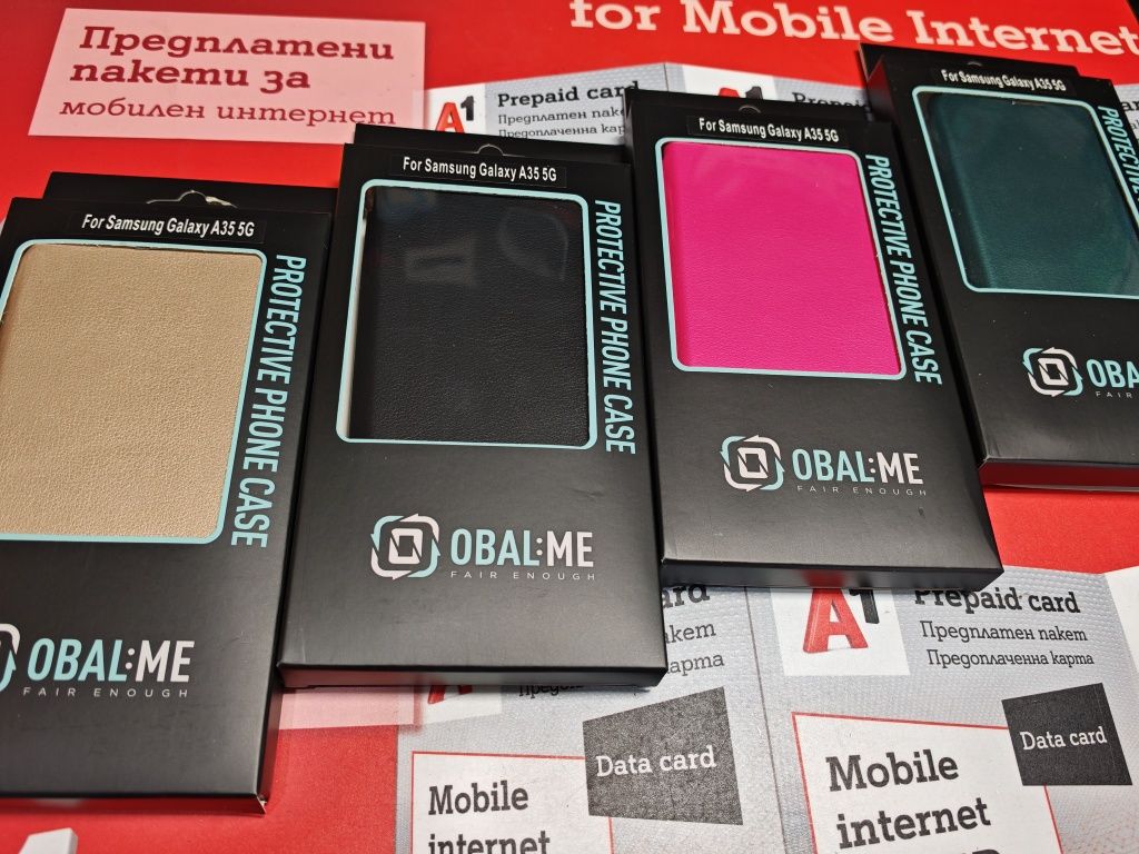Промоция! Samsung Galaxy A05S,A14,A34,A54,A25,A35,A55 калъф тип тефтер