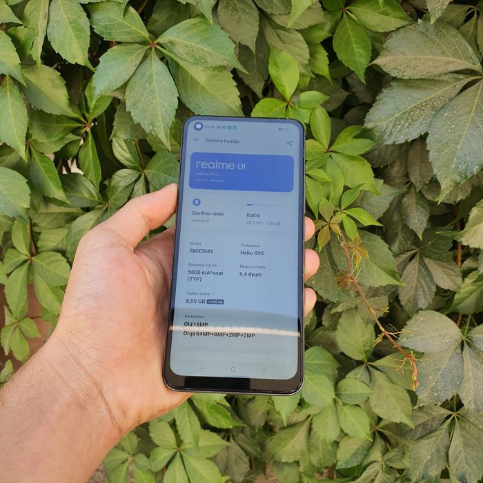 Realmi 8 sotiladi 128/8Gb