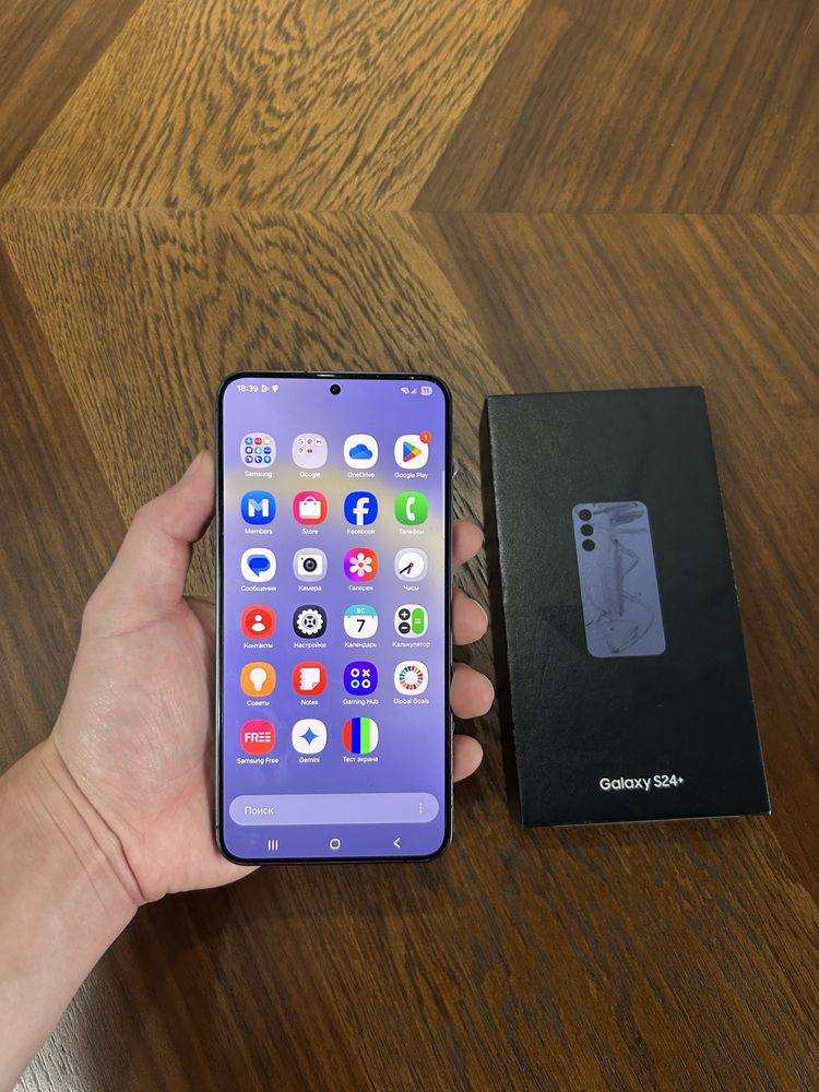 Samsung S24 plus 256 gb в идеале