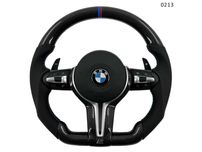 Volan sport carbon M pentru BMW Seria E 1 3 X1 X5 X6 E90 E70 E53