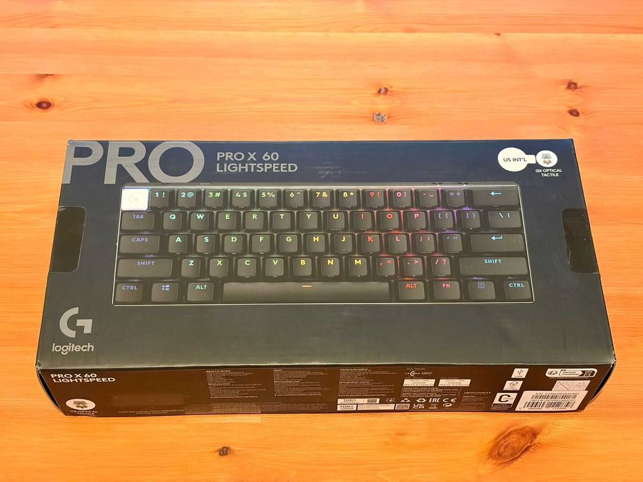 Tastatura mecanica gaming Logitech G PRO X 60 LIGHTSPEED Sigilata