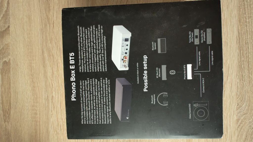 Pro-ject Phono box E BT5