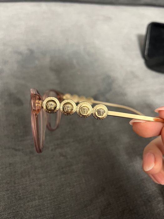 Оригинални очила Versace за синя светлина с лещи без диоптър