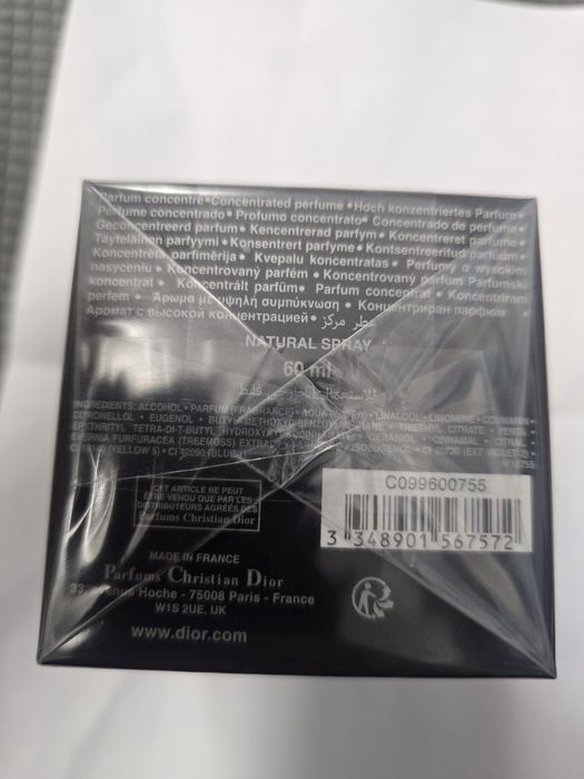 Parfum Sauvage -Dior elixir 60ml