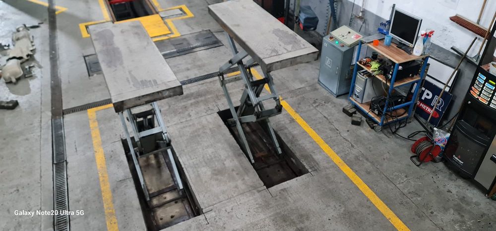 Elevator Foarfeca la nivelul solului 3t