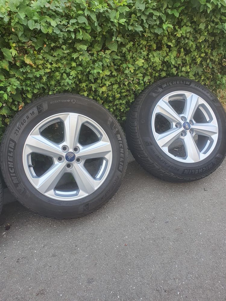 Vand set 4 jante originale Ford-Michelin-235/60 R18 M+S