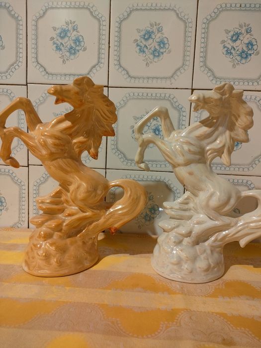 Bibelou/statueta/porțelan/cal