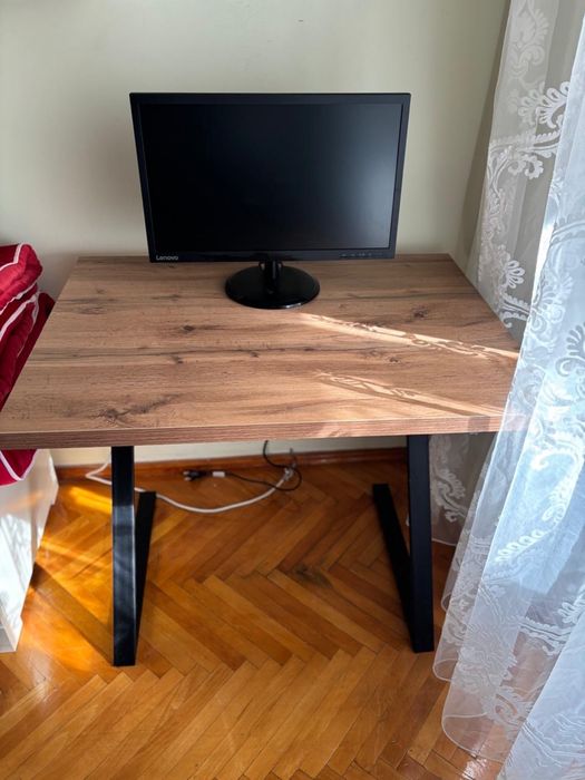 Стол письменный ILMER 117IM, 90х66x75 см, бежевый