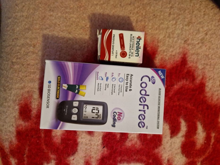 Vănd tester Glicemie CodeFree Nou