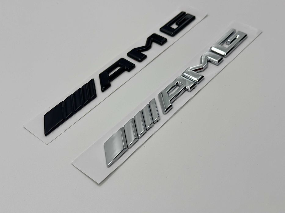 Мерцедес емблема надпис AMG АМГ багажник