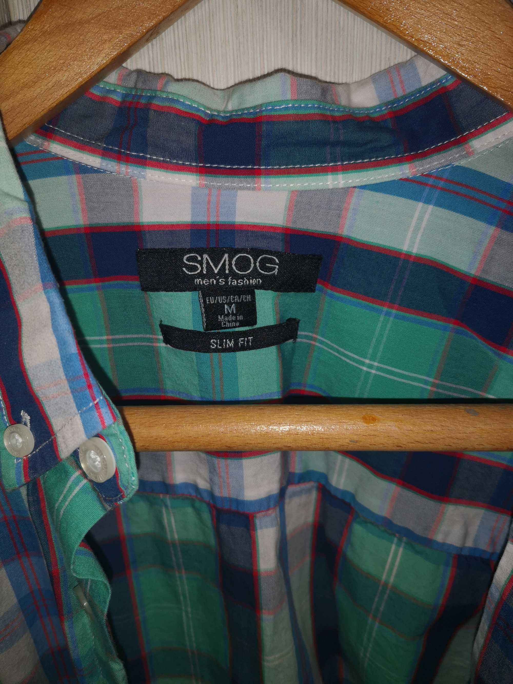 Мъжка риза SMOG тип каре
